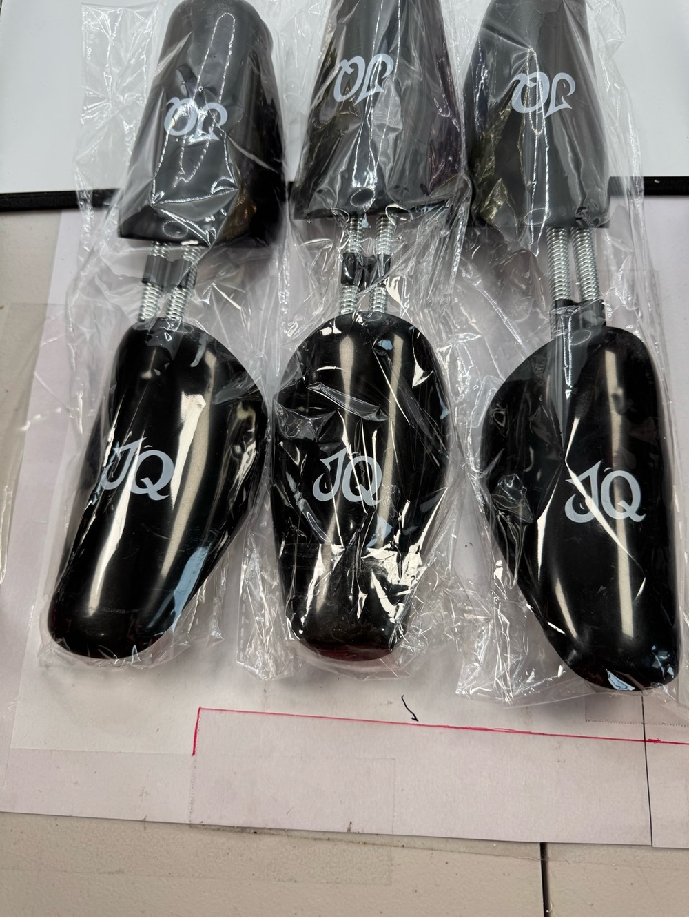 JQ Black Shoe Stretchers - Pack of 3